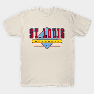 St. Louis Baseball Retro, Vintage Cardinals Inspired 90s Throwback T-Shirt